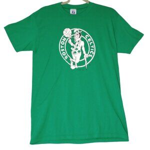 Vintage Boston Celtics Basketball NBA Logo 7 Green T-Shirt Size L